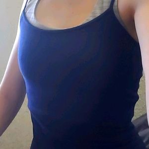 FOREVER 21 Navy Blue Cami
